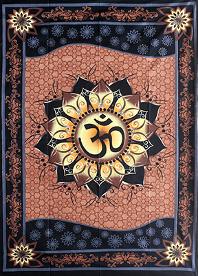 Wandkleed – Om met Lotus – 147 x 208 cm banner