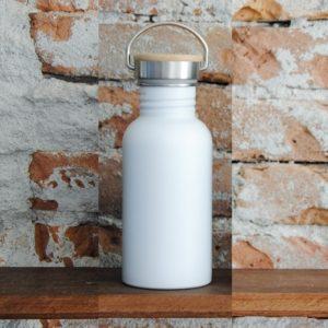 Urban Water Bottle – Draagbare Drinkfles – Enkelwandig 500 ml – Chalk White – RVS Lichtgewicht Waterfles Aanbiedingen Chalk White