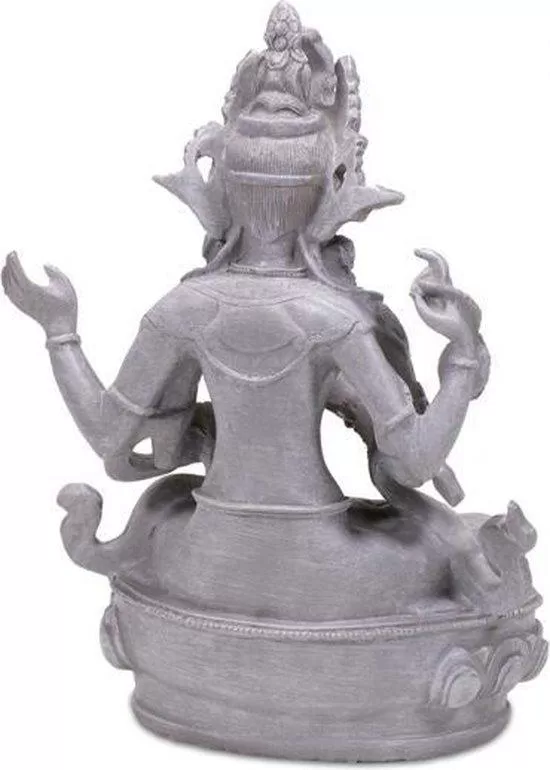 Boeddhabeeld – Boeddha van Mededogen Chenresig – Avalokiteshvara – 24 cm Avalokiteshvara