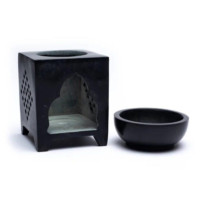 Olieverdamper Zeepsteen - Buddha - Afbeelding 5