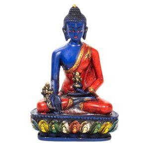Boeddhabeeldje – Medicijn Boeddha – Gekleurd – 14 cm Alle producten boeddha