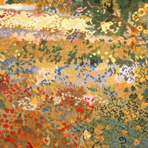 India Wandkleed – Flower Garden – Handgeweven in Weave Art Gallery La Mère – 74 x 95 cm gallery la mere