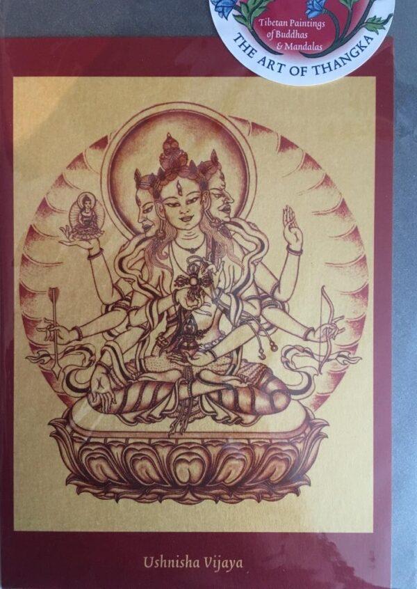 Tibetan Buddhist Art – Ushnisha Vijaya Kaart – Postkaart Ushnisha Vijaya – 10 x 15 cm Boeddhakaart