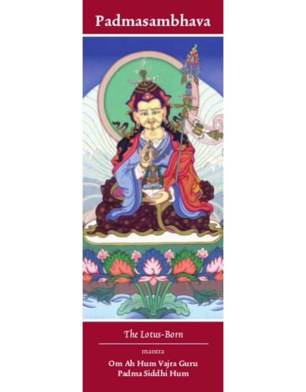 Boekenlegger – Tibetan Buddhist Art – Padmasambhava – 5 x 15 cm Alle producten boekenlegger