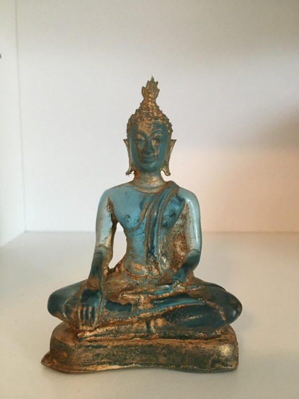 Boeddhabeeld van hars – 10 cm boeddha
