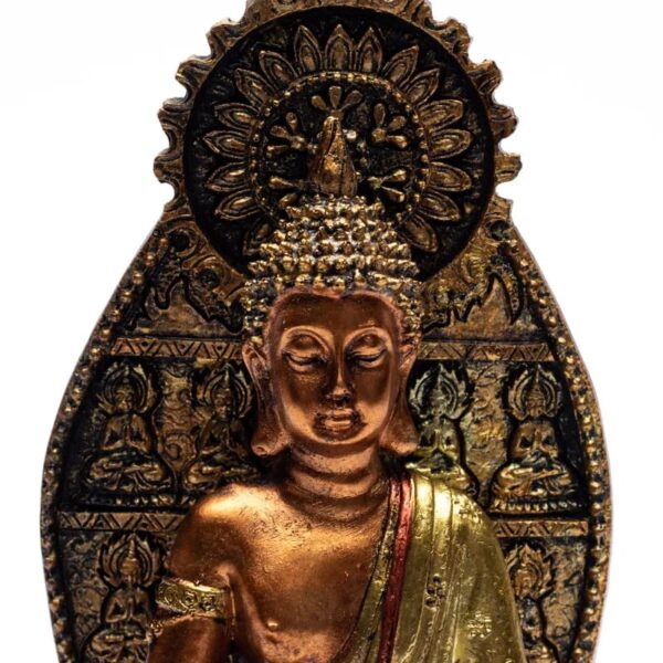 Boeddhabeeld – Boeddha – De Aarde als Getuige – 17,8 cm Bhumisparsha mudra