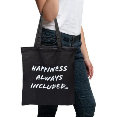 Happiness shopping bag