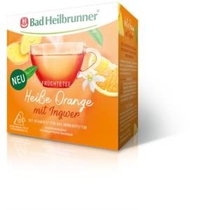 Bad Heilbrunner Thee – Hete Sinaasappel met Gember Alle producten Bad Heilbrunner