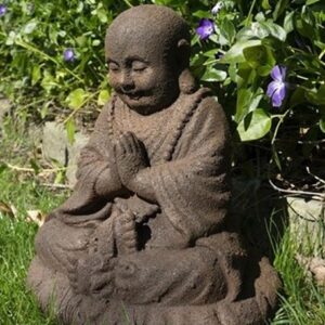 Boeddha Beeld Tuin – Tuinbeeld – Boeddha Dikbuik – 34 x 25 x 35 cm boeddha