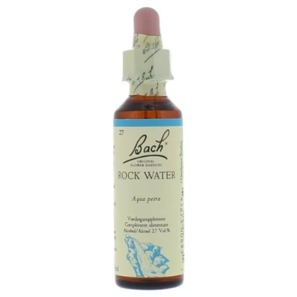 Bach Bloesem No 27 Rock Water – Flesje 20 ml bach bloesem consult