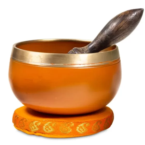 Klankschaal Set – Chakra Klankschaal – Sacraal Chakra – Oranje boeddha