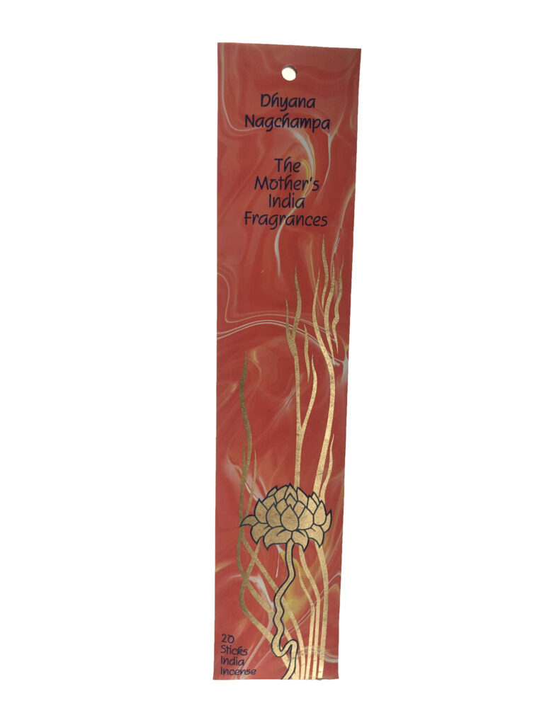 De Moeder's India Geuren Wierook - Dhyana Nagchampa - 20 lange wierook stokjes - 100% Natuurlijke Wierook