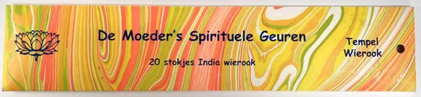 De Moeder’s Spirituele Geuren Tempel Wierook – 20 lange wierook stokjes – 100% Natuurlijke Wierook moeders geuren