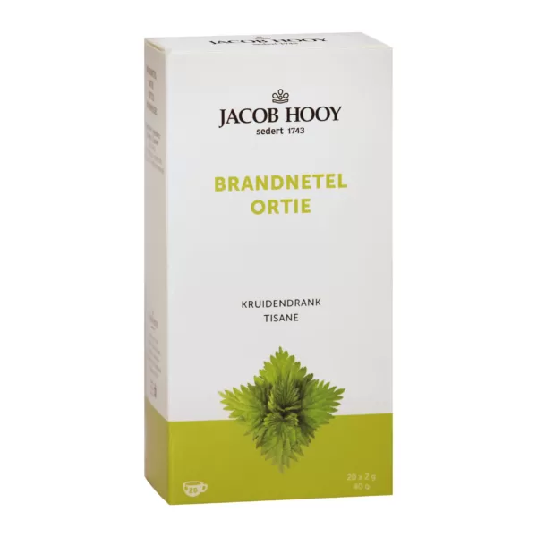 Brandnetel Thee Kruidendrank – Urtica Dioica – Brandnetelthee 20 Theezakjes – Jacob Hooy biologische kruidenthee