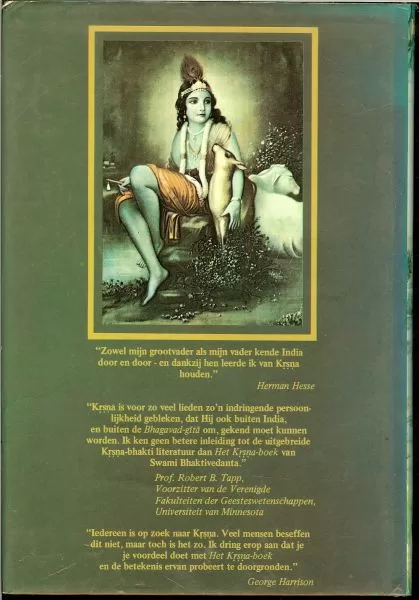 Het KRSNA boek – A.C. Bhaktivedanta Swami Prabhupada Krsna