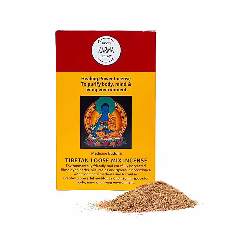 Tibetaans Wierookpoeder – Genezing Vermeerderend – Tibetaanse Wierook – 135 gram bescherming Tibetaans Wierookpoeder - Genezing Vermeerderend - Tibetaanse Wierook - 135 gram - Afbeelding 2