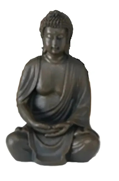 Boeddhabeeld – Mudra Meditatie Boeddha Antieke Finish – Donkerbruin – 10 cm amitabha Boeddhabeeld - Mudra Meditatie Boeddha Antieke Finish - Donkerbruin - 10 cm