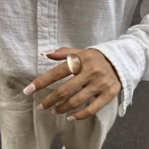 vintage ring helder - heldere retro ring rond