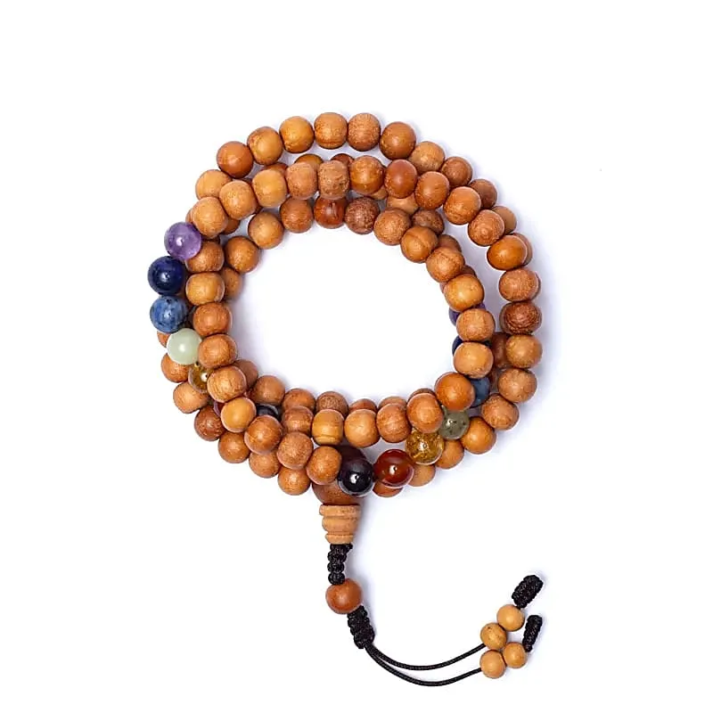 Mala chakra kadam 108 kralen 108 kralen Mala chakra kadam 108 kralen - Afbeelding 2