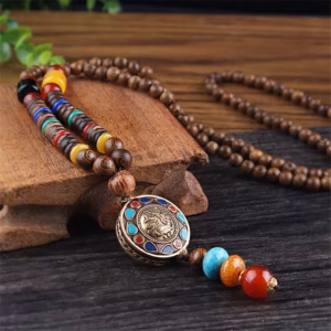 Vintage handgemaakte ketting uit Nepal